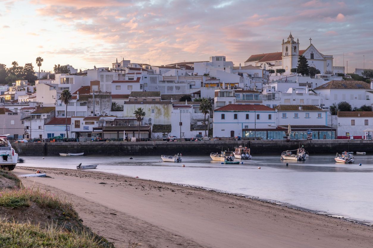 Bahía de Ferragudo, en Portimao.