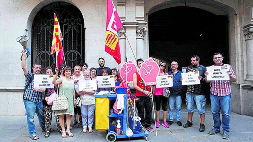 Parat el concurs de neteja d&#039;edificis de Girona per un recurs d&#039;Eulen