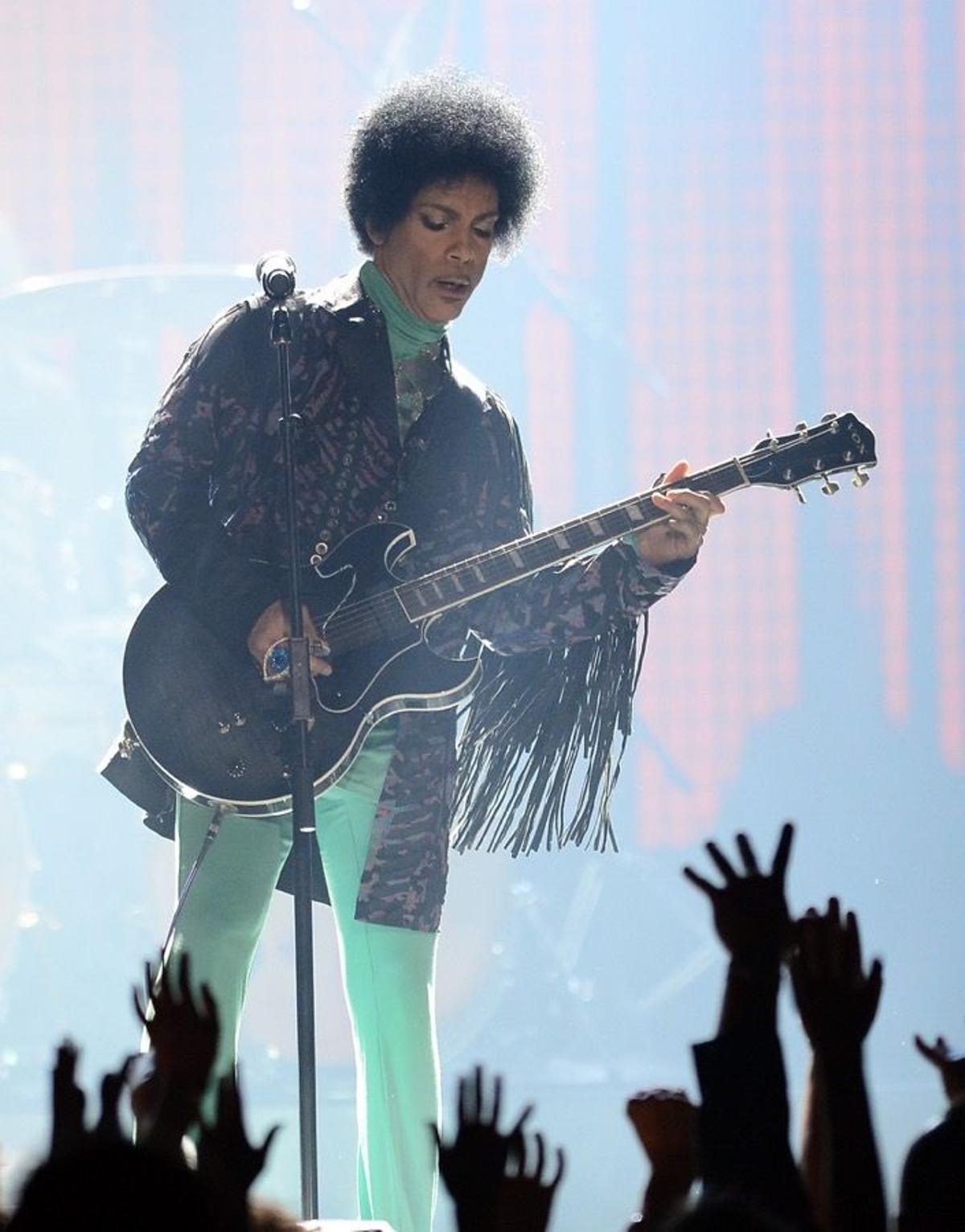 Prince en los 'Billboard Music Awards', 2013.