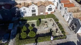 El cementerio de Villafranqueza, la última comunidad de vecinos