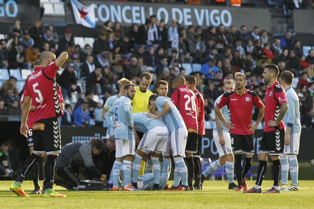 FARO recopila las mejores imágenes que ha dejado el duelo entre celestes y albiazules en Balaídos