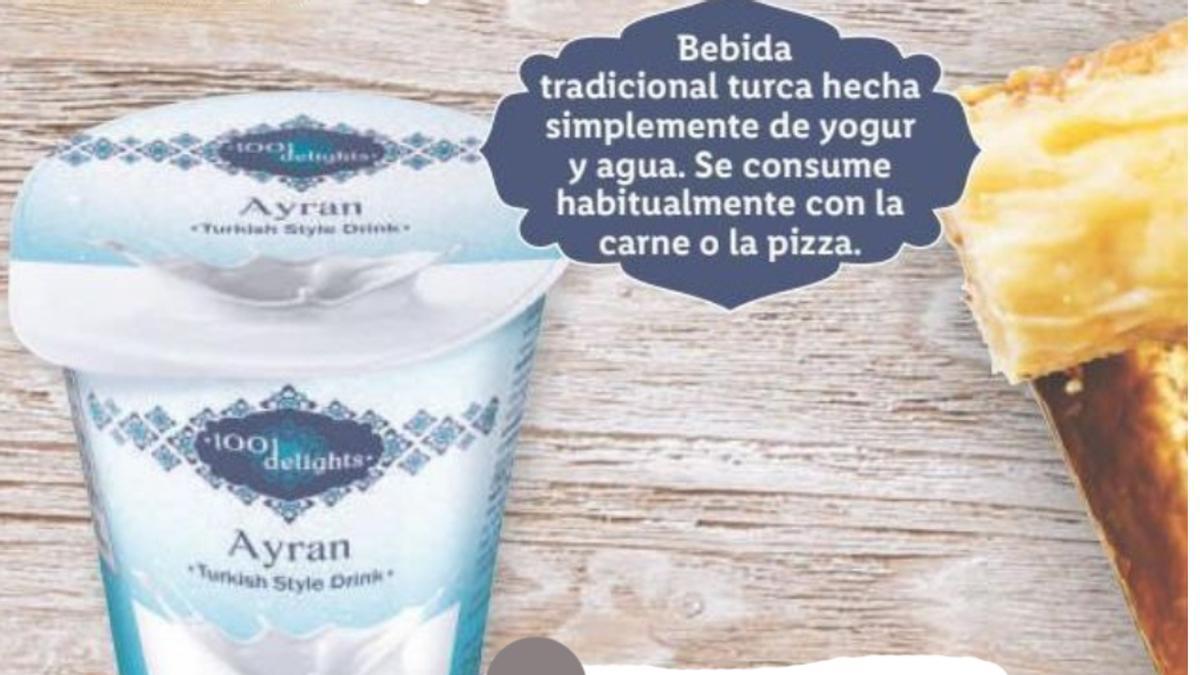 El ayran turco está teniendo un gran éxito