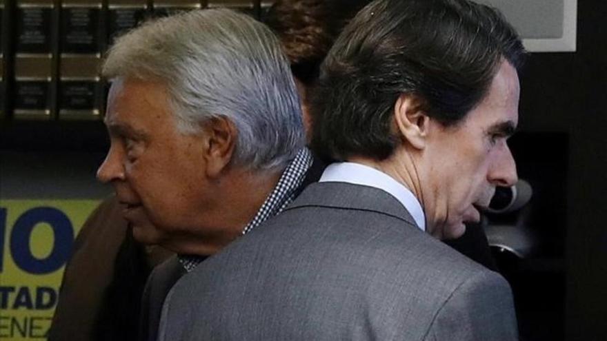 González y Aznar se unen para denunciar el encarcelamiento del opositor venezolano Leopoldo López