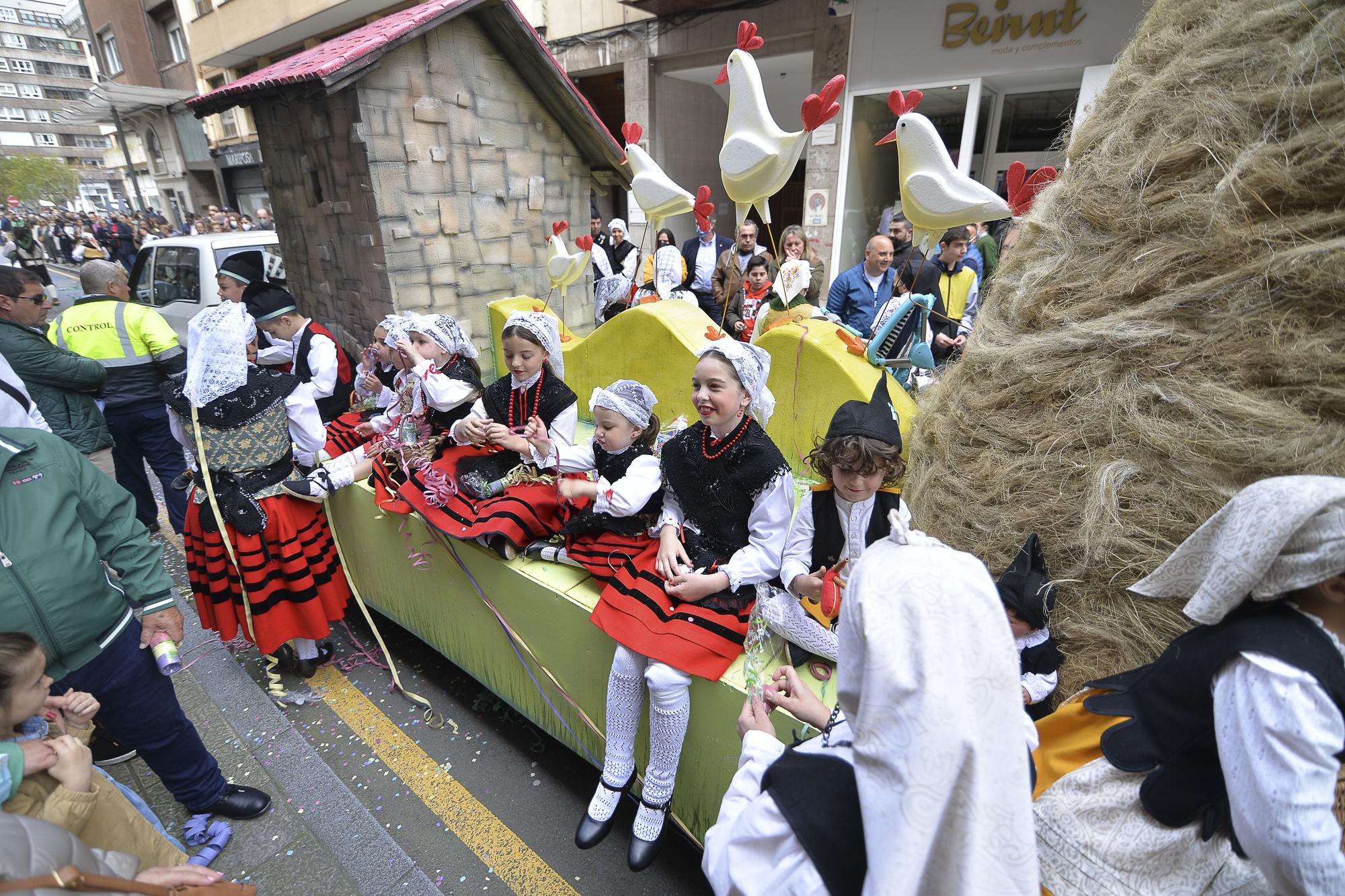 Inicio de las fiestas del Bollo de Avilés