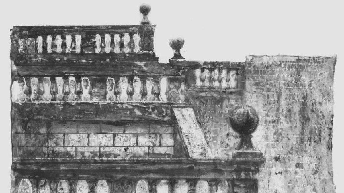 L'obra de Mateu que il·lustra la coberta.