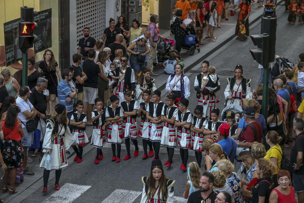 Desfile infantil de Moros y Cristianos