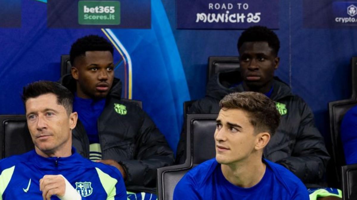 Landry estuvo en el banquillo del Giussepe Meazza