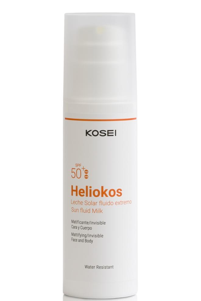 Heliokos leche solar Fluido extremo SPF50+ de Kosei