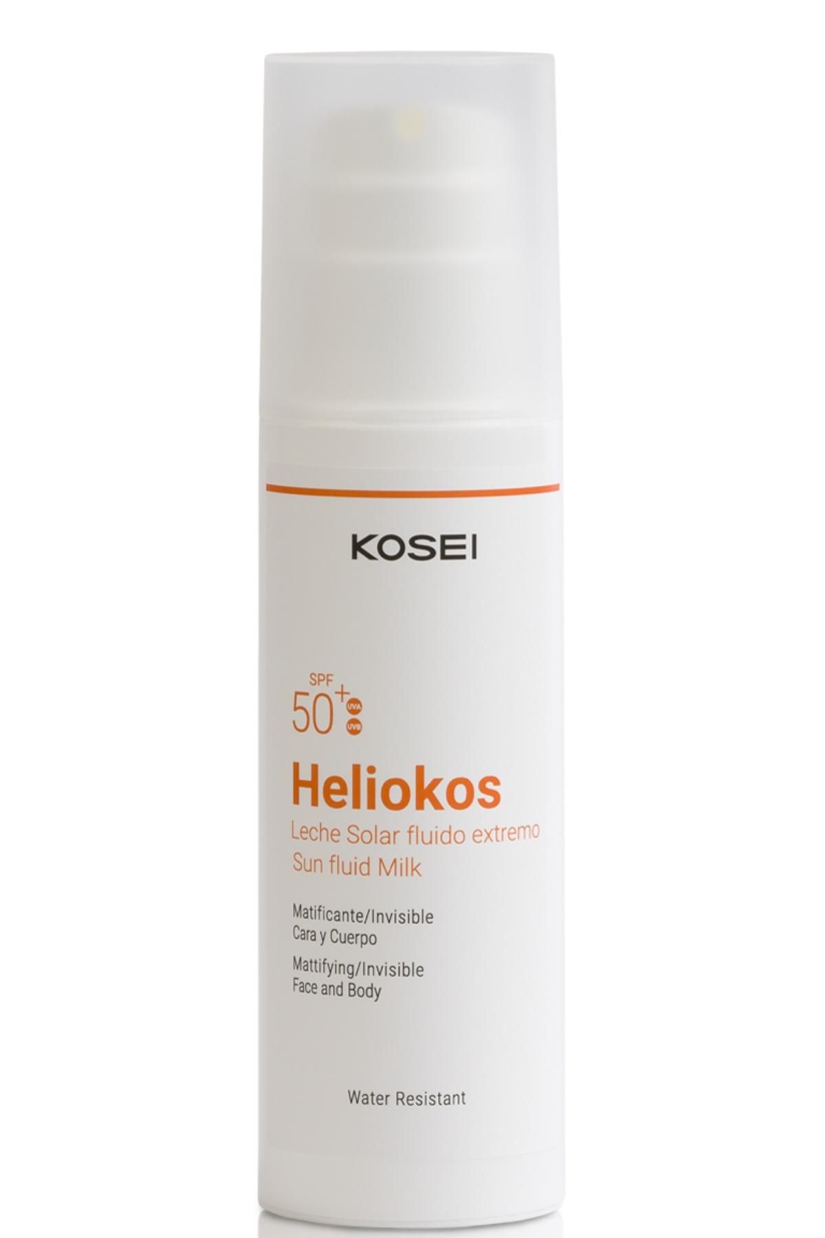 Heliokos leche solar Fluido extremo SPF50+ de Kosei