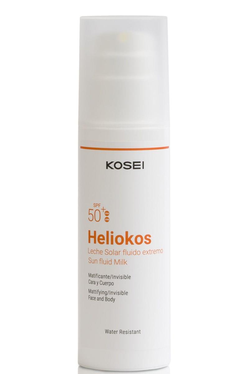 Heliokos leche solar Fluido extremo SPF50+ de Kosei