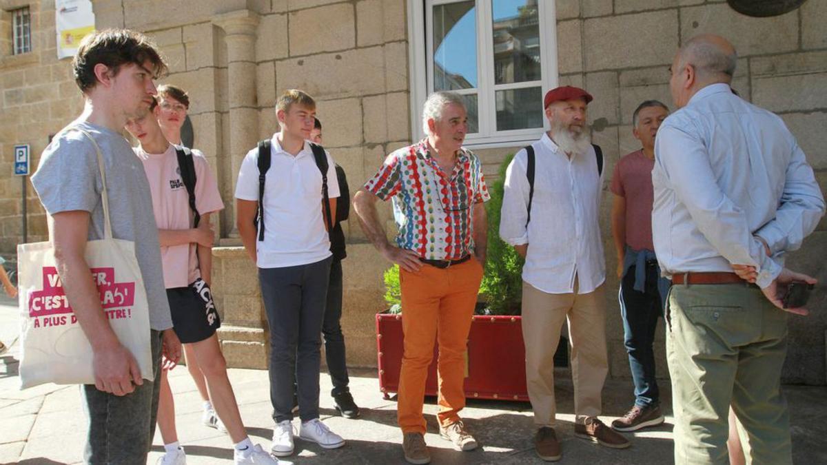 Alumnos de hostelería de Francia se probarán en el sector en Ourense | IÑAKI OSORIO