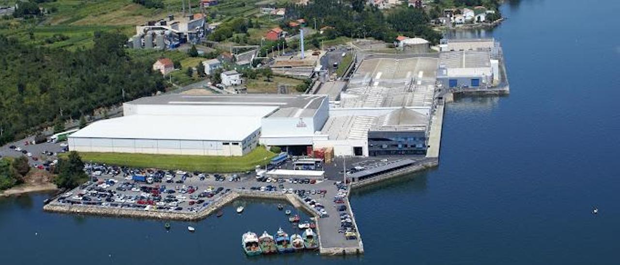 Fábrica de Jealsa en Boiro (A Coruña).