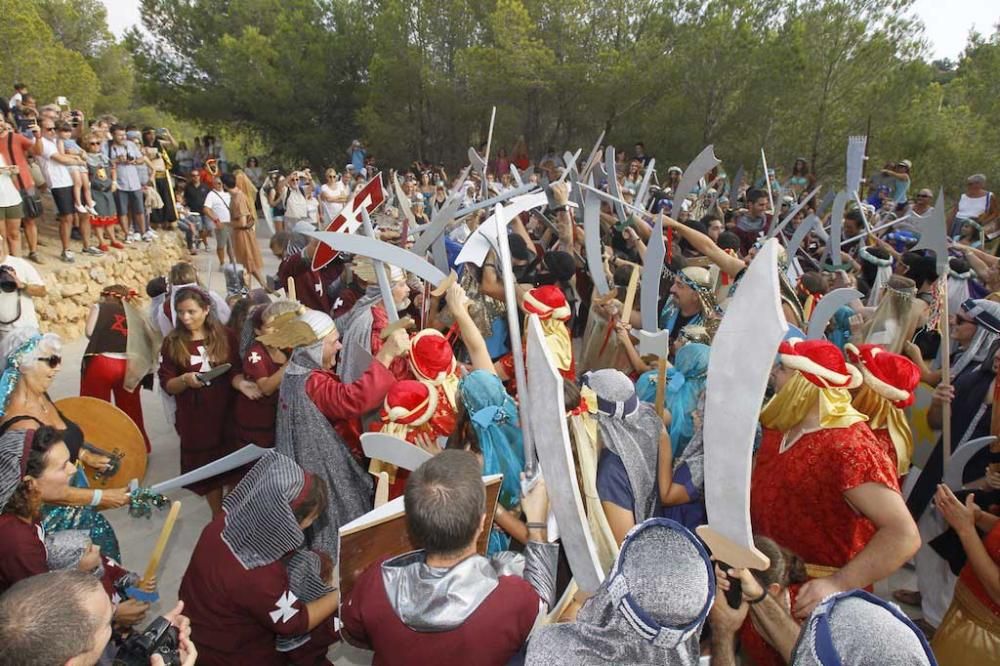 Fiesta de moros y cristianos en Santa Ponça