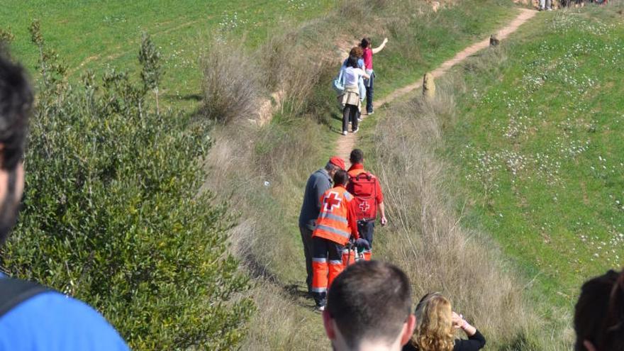 Una cinquantena de persones caminen per l&#039;alimentació infantil