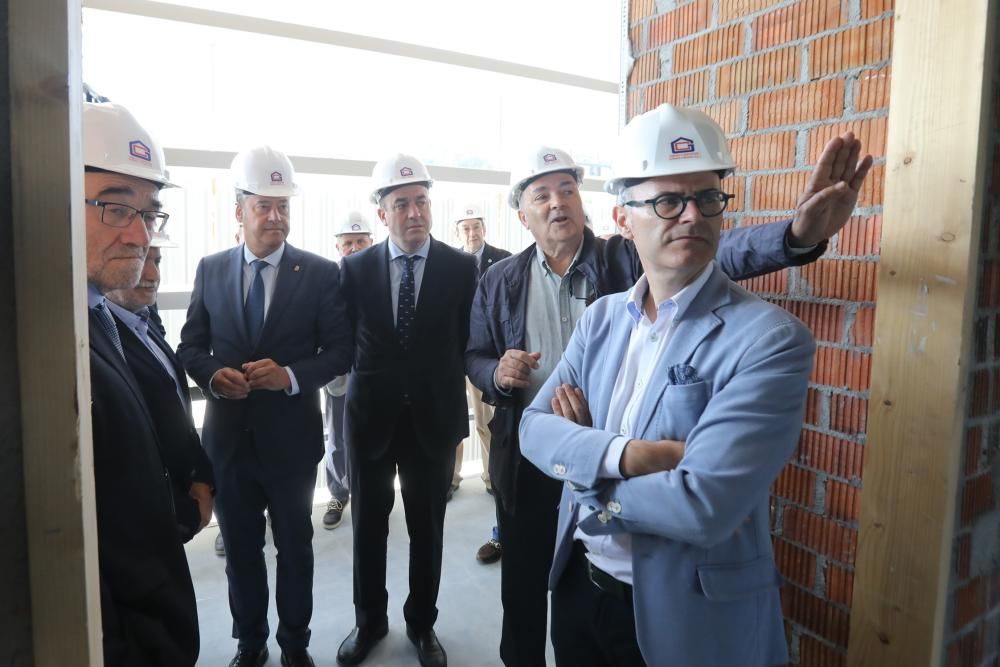 Visita a las obras del Campus del Agua