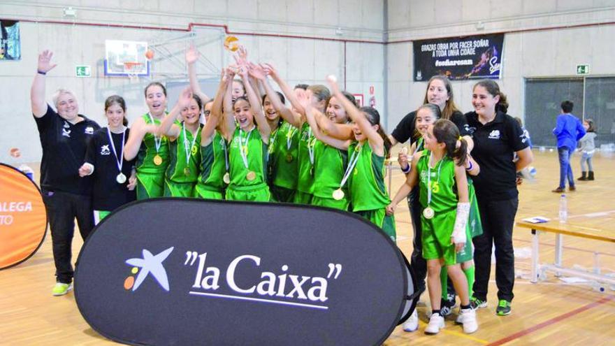 El Arxil de Mini Basket logra el título autonómico ante el Celta