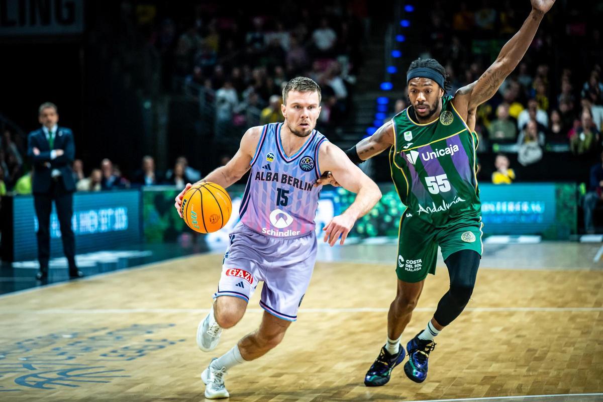 El ALBA Berlín-Unicaja CB de BCL, en imágenes