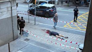 La víctima del tiroteo en la calle de Balmes de Barcelona