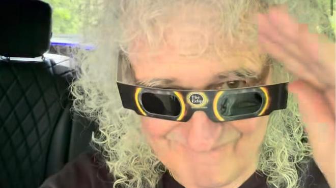 Brian May, el histórico guitarrista de Queen y doctor en Astrofísica, viaja a España para ver el eclipse