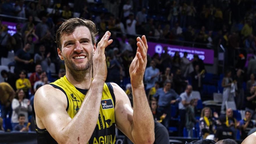 Aaron Doornekamp seguirá una temporada más en el Laguna Tenerife