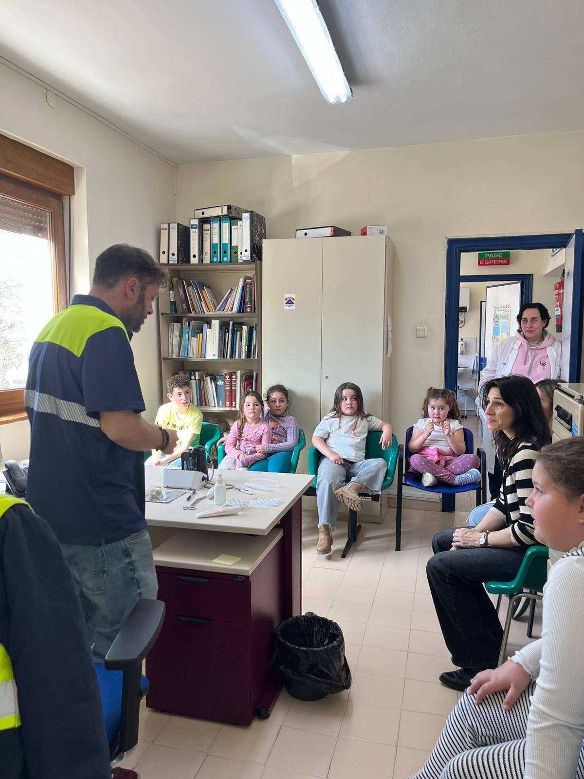 La actividad educativa en San Xuan de Beleño.