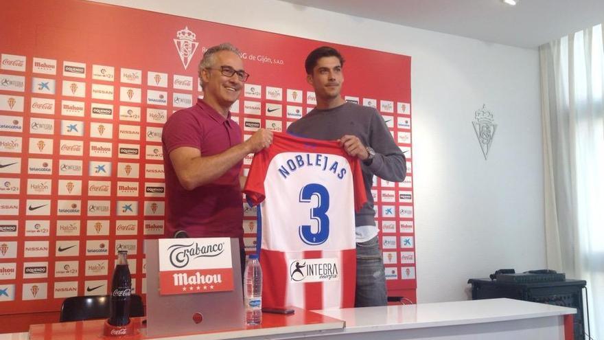 Miguel Torrecilla junto a Javi Noblejas