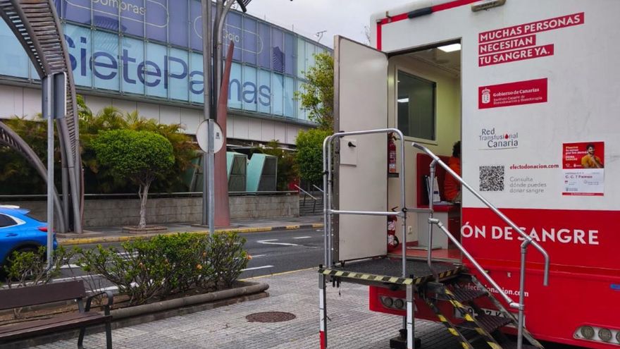 Hemodonación y Hemoterapia fomenta la donación de sangre en el barrio de Siete Palmas de la capital grancanaria
