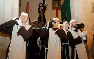 La procesión de Nuestro Padre Jesús se realizó en el templo