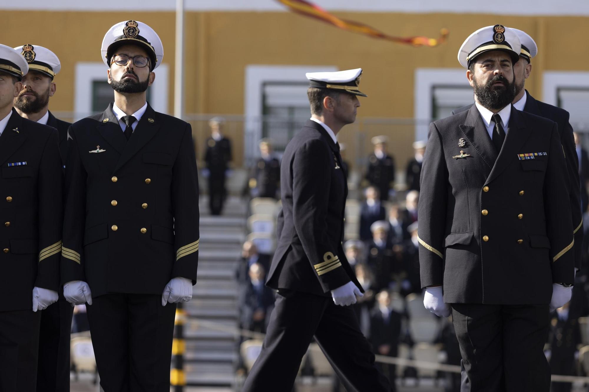 FOTOS: La Armada recibe el submarino S-81 de manos de Navantia