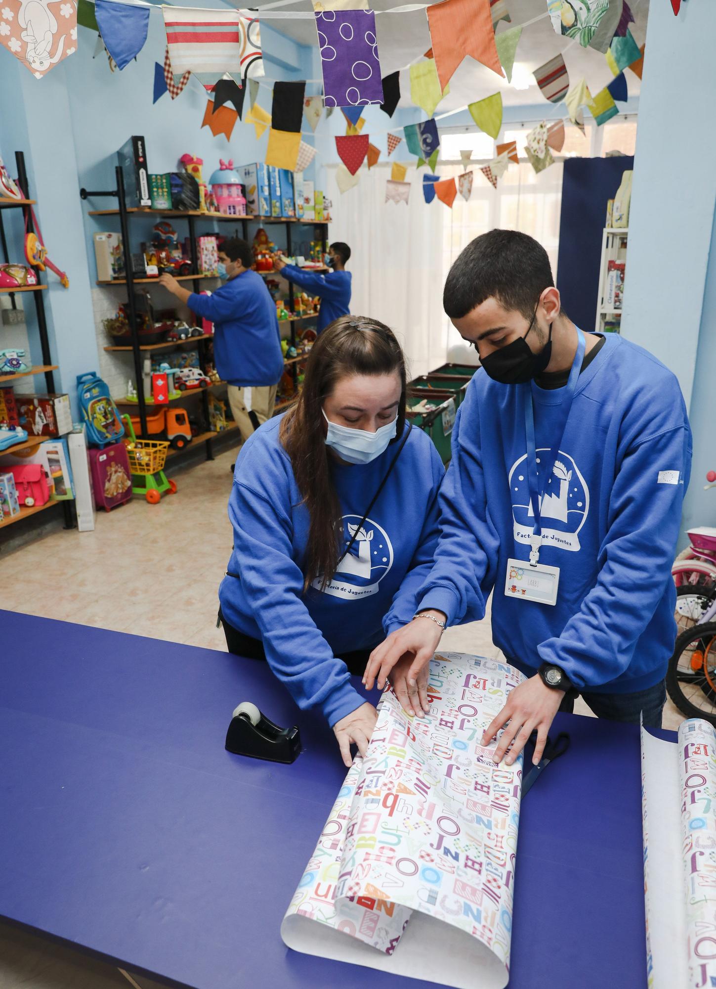 El almacén de juguetes de la Fundación Mar de Niebla