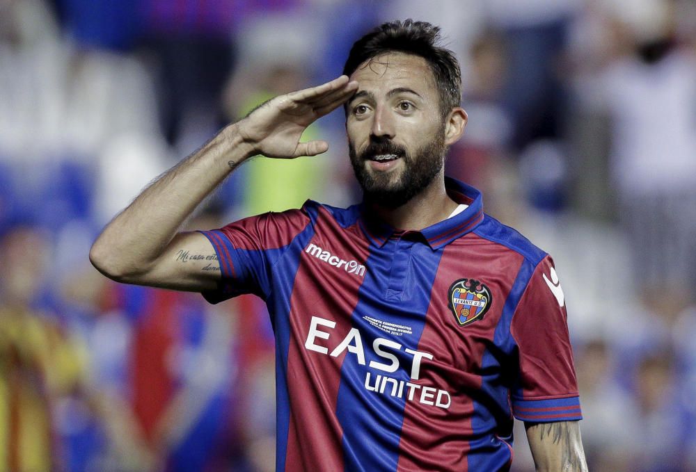 Levante - Huesca, en imágenes