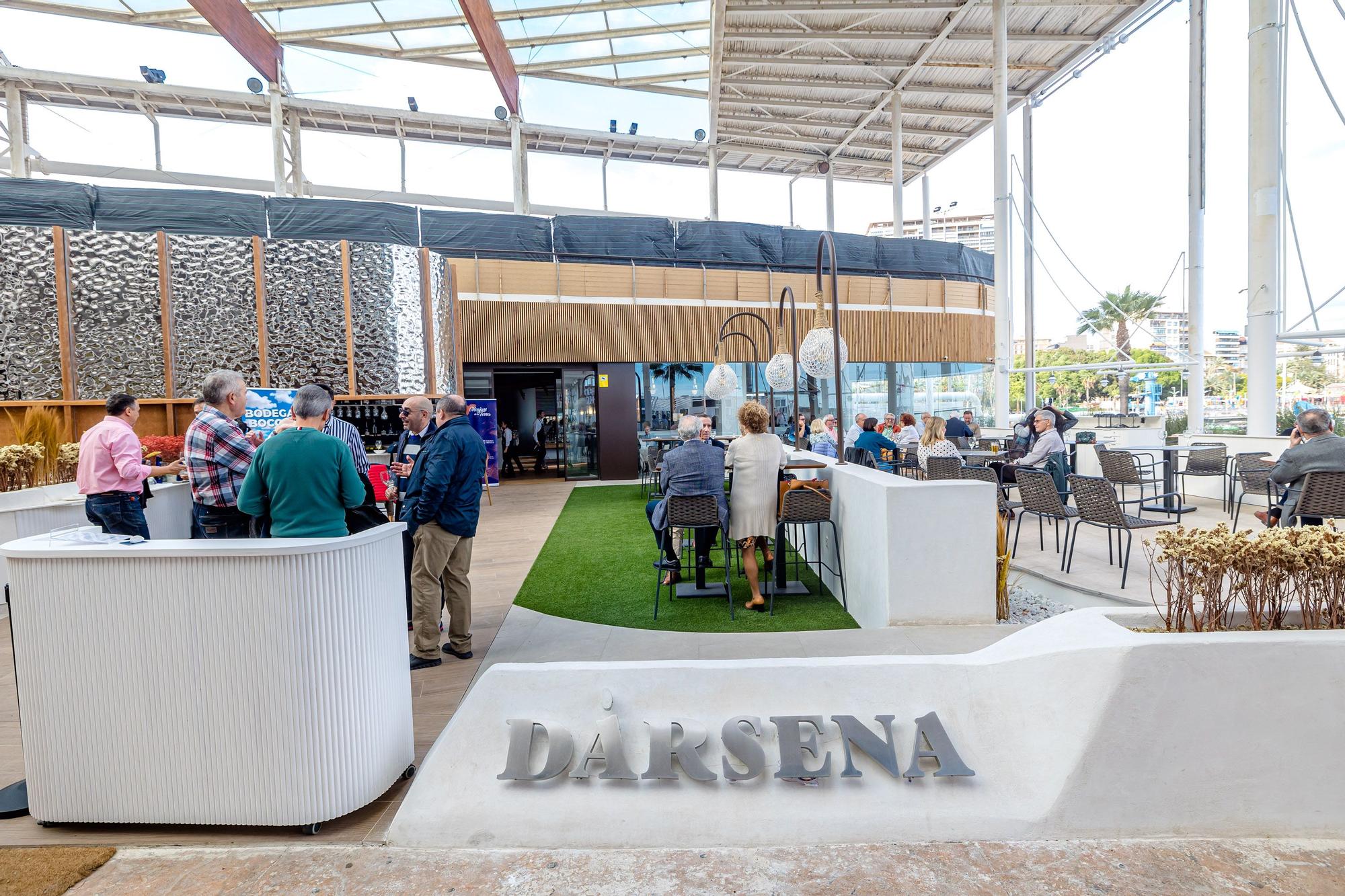 ''Menjars de la Terra'' en el restaurante Dársena de Alicante