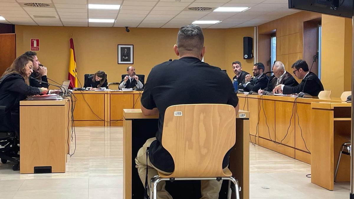 Uno de los testigos que declaró en la sesión de ayer durante el juicio por el caso Tradex.