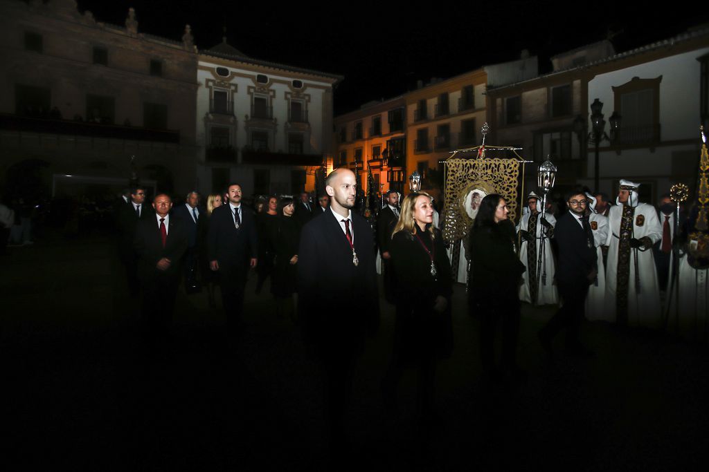 Semana Santa de Lorca 2022: Virgen de la Soledad del Paso Negro, iglesia y procesión