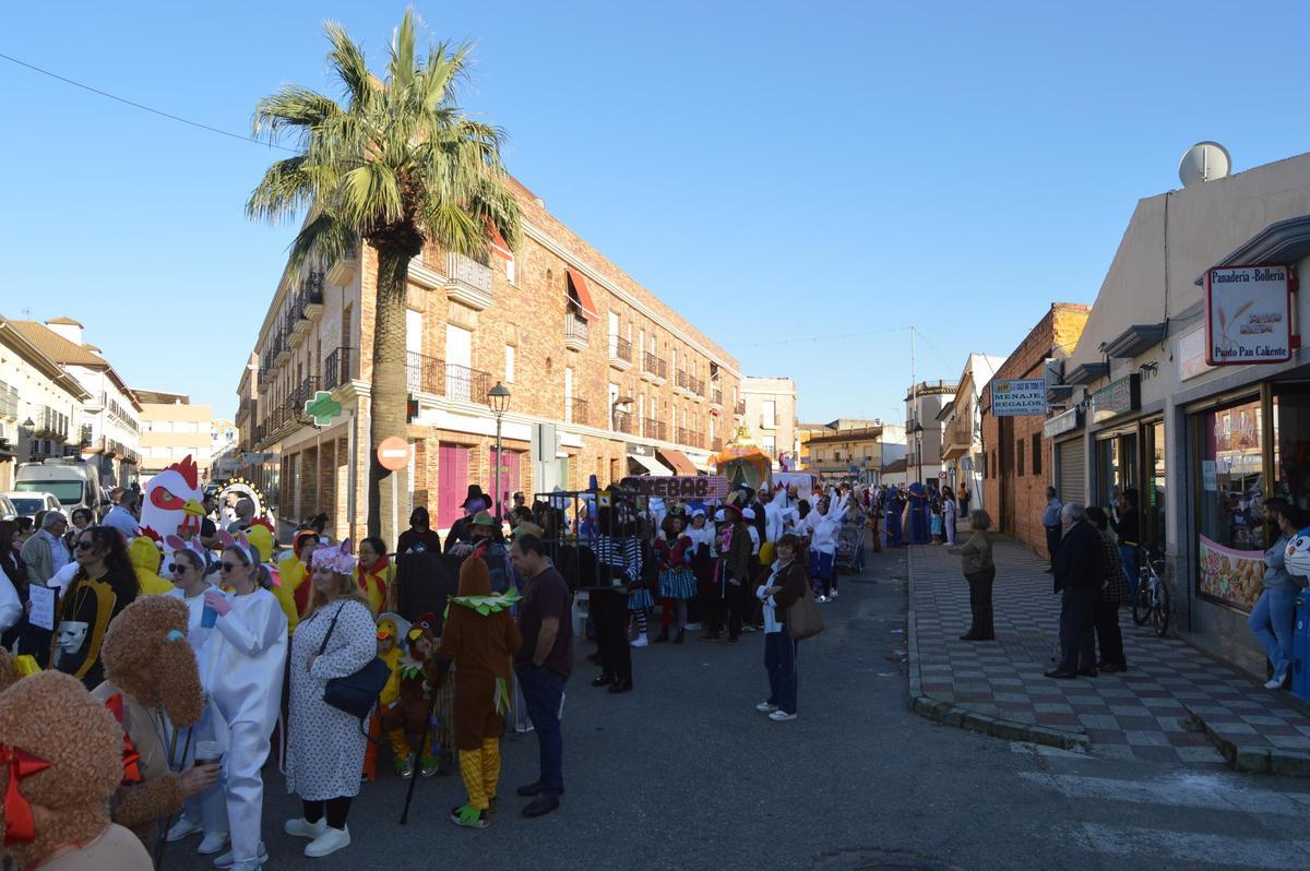 Un momento del Carnaval de Fuente Palmera.