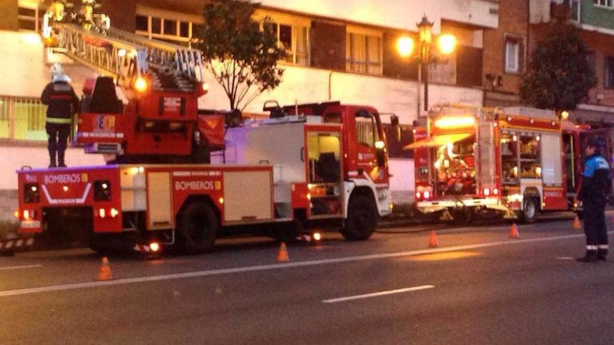 Incendio sin consecuencias en Hermanos Pidal