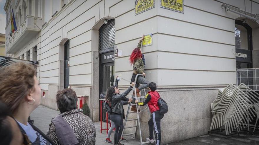 Calles con nombre de mujer