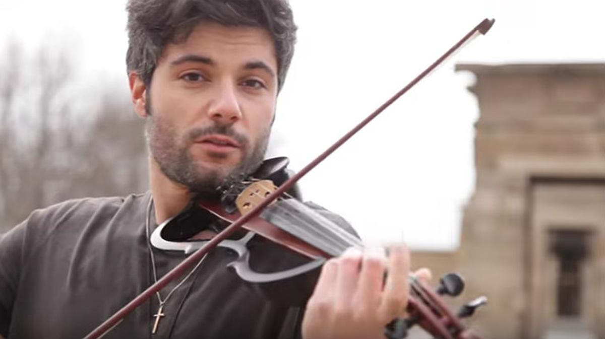 El violinista Jose Asunción se ha hecho famoso con su versión de ’Despacito’.