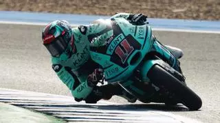 Alex Escrig lidera una tanda libre en la que se fue secando la pista