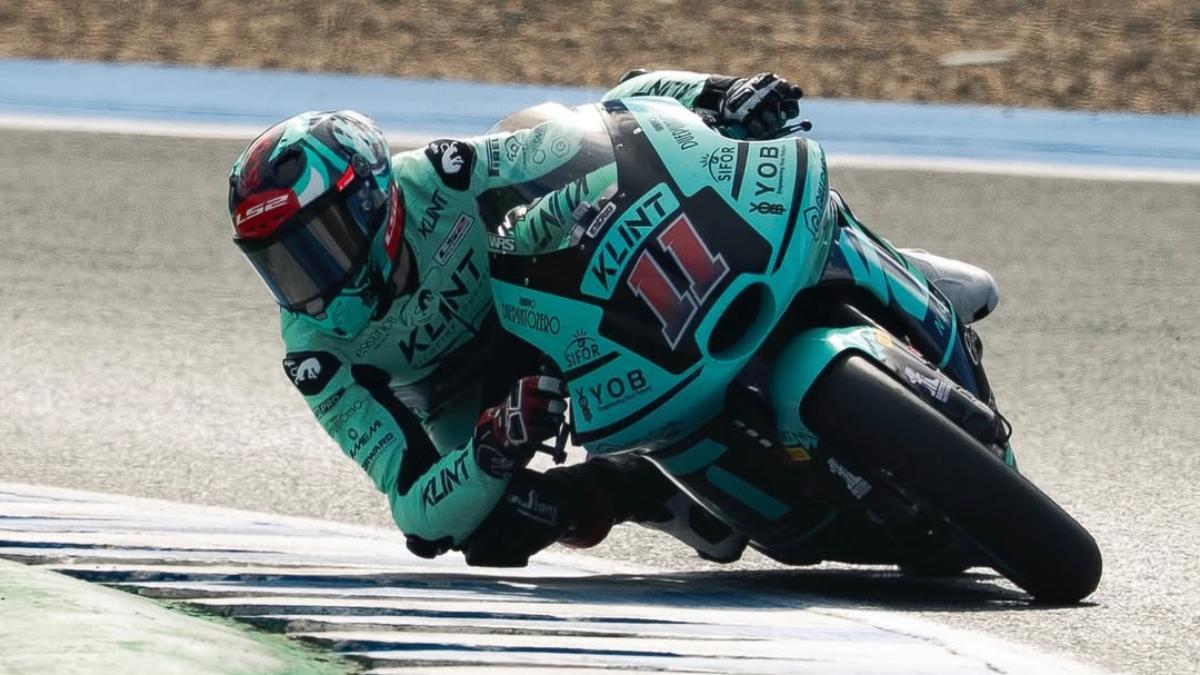 Alex Escrig durante una sesión