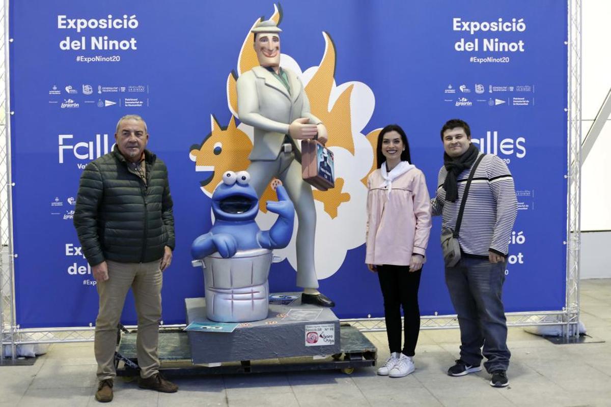 Primera jornada de entrega de ninots de las Fallas 2020