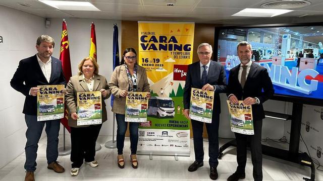 Presentación del V Salón del Caravaning y Tiempo Libre.