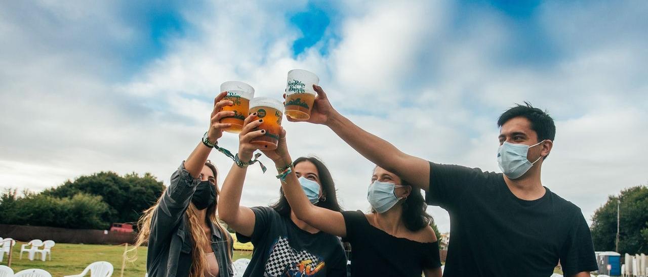 Asistentes al SonRías Baixas de Bueu que se celebró en agosto del año pasado.