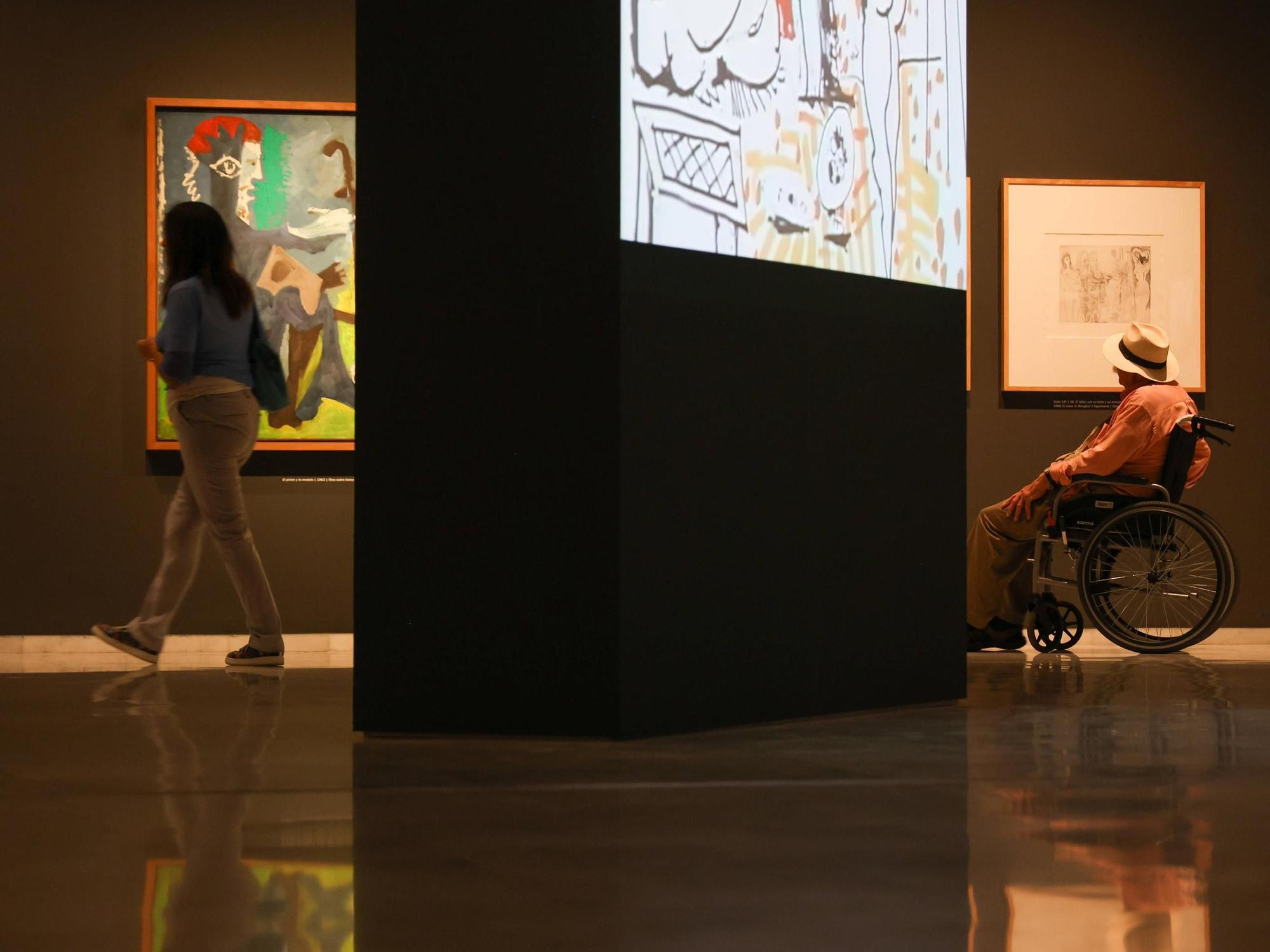 Picasso y la modelo