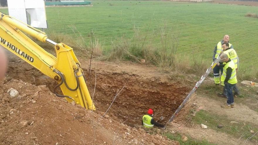 Las obras se centran en el puente de Son Carbonell .