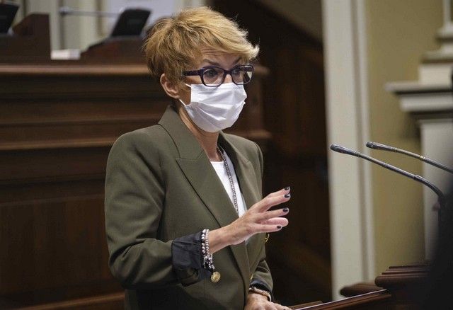 Pleno en el Parlamento de Canarias, 27/10/2021