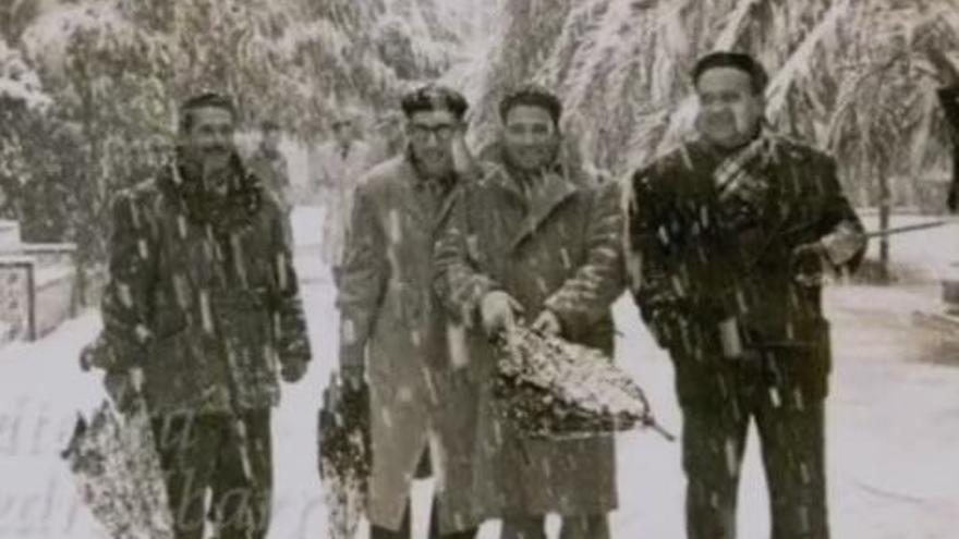 70 años de la nevada de 1954 en Elche