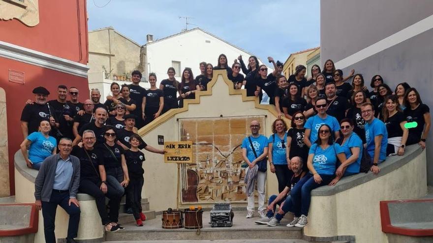 Un intercambio cultural acerca a la Ribera bailes tradicionales del País Vasco