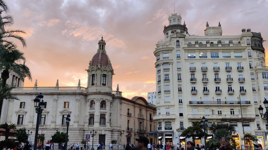 El atardecer más romántico de València