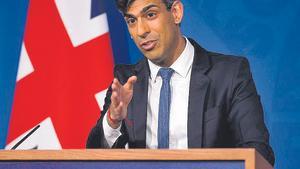 El primer ministro británico, Rishi Sunak.